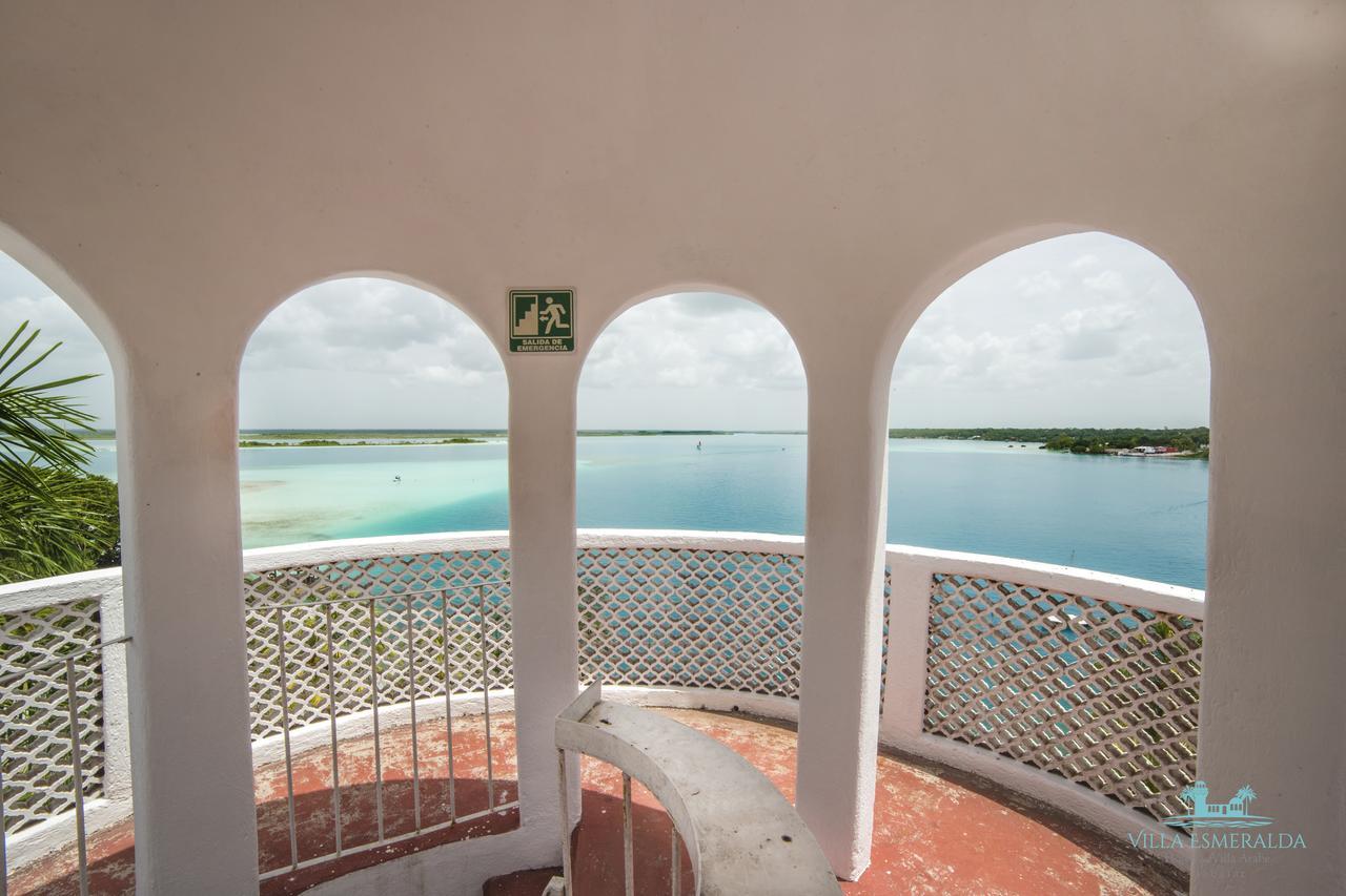 Hotel Villa Esmeralda Bacalar Exterior foto