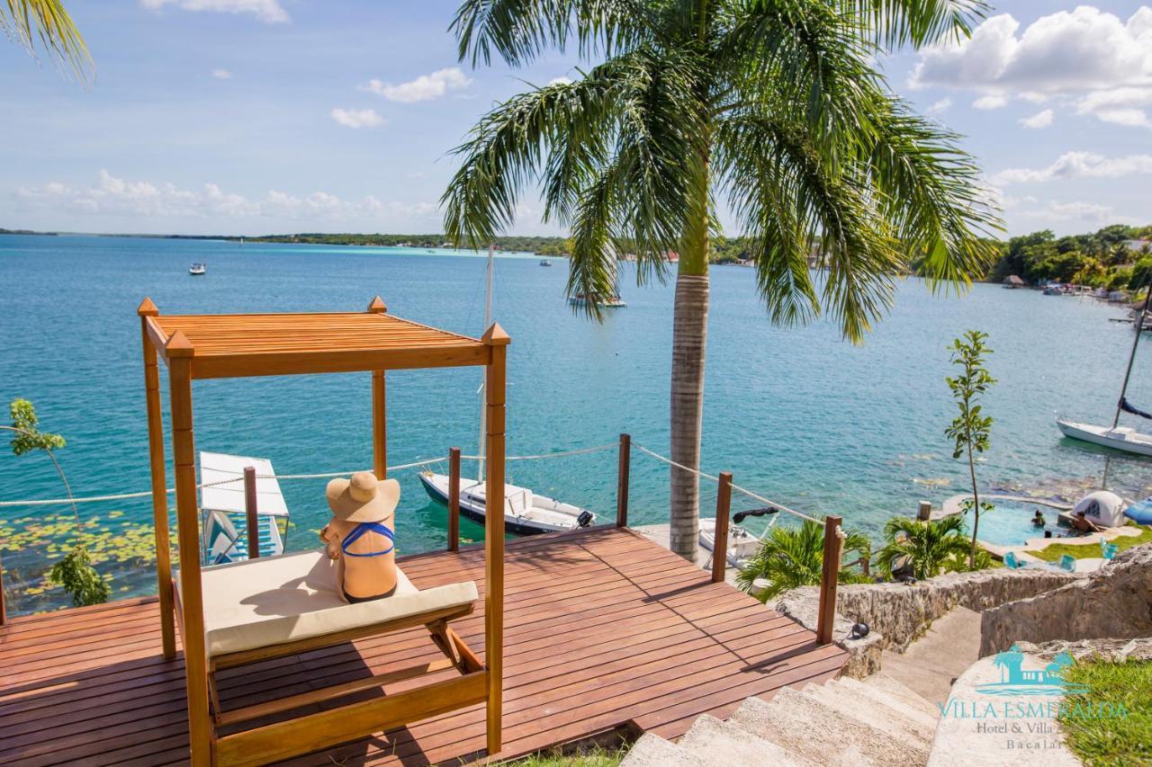 Hotel Villa Esmeralda Bacalar Exterior foto