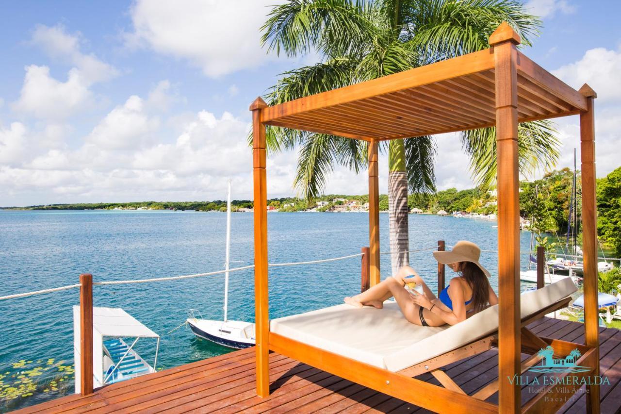 Hotel Villa Esmeralda Bacalar Exterior foto