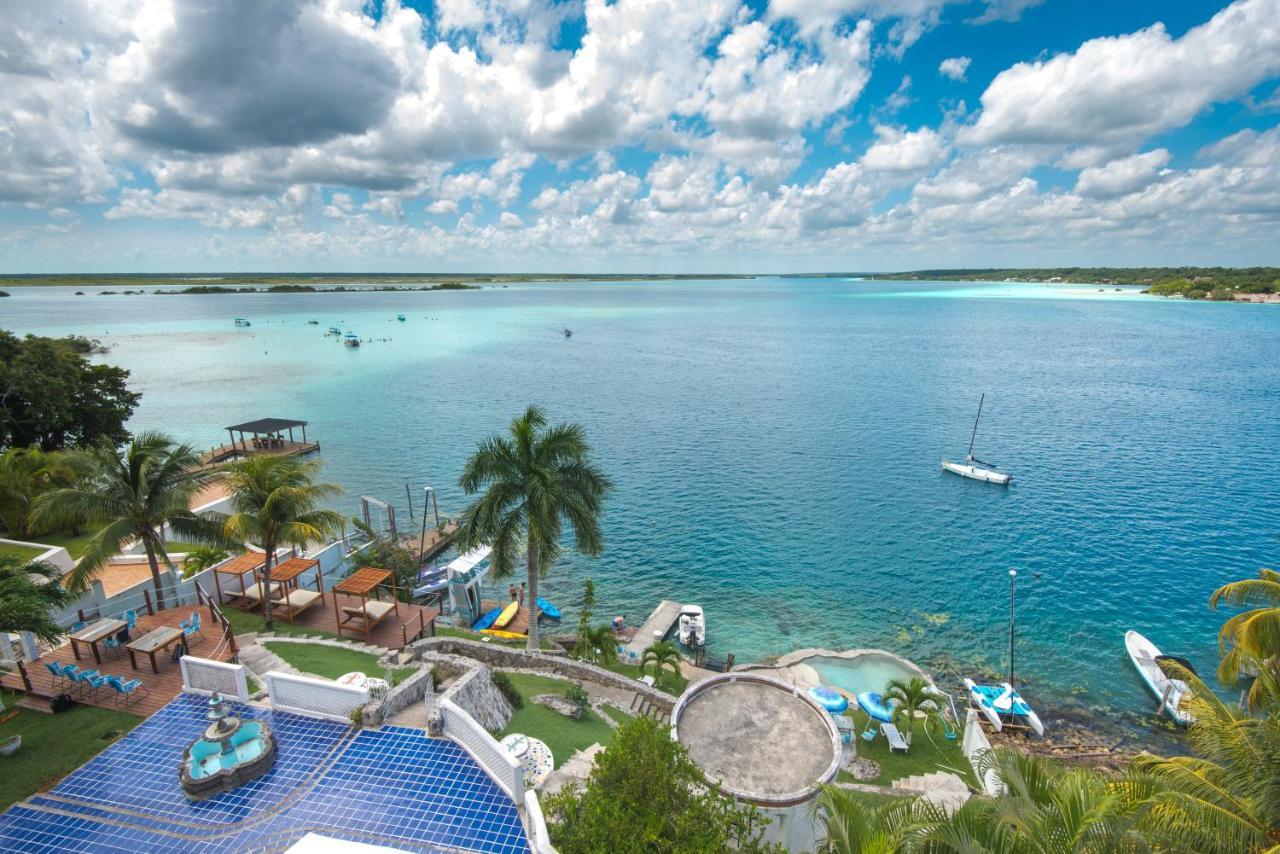 Hotel Villa Esmeralda Bacalar Exterior foto