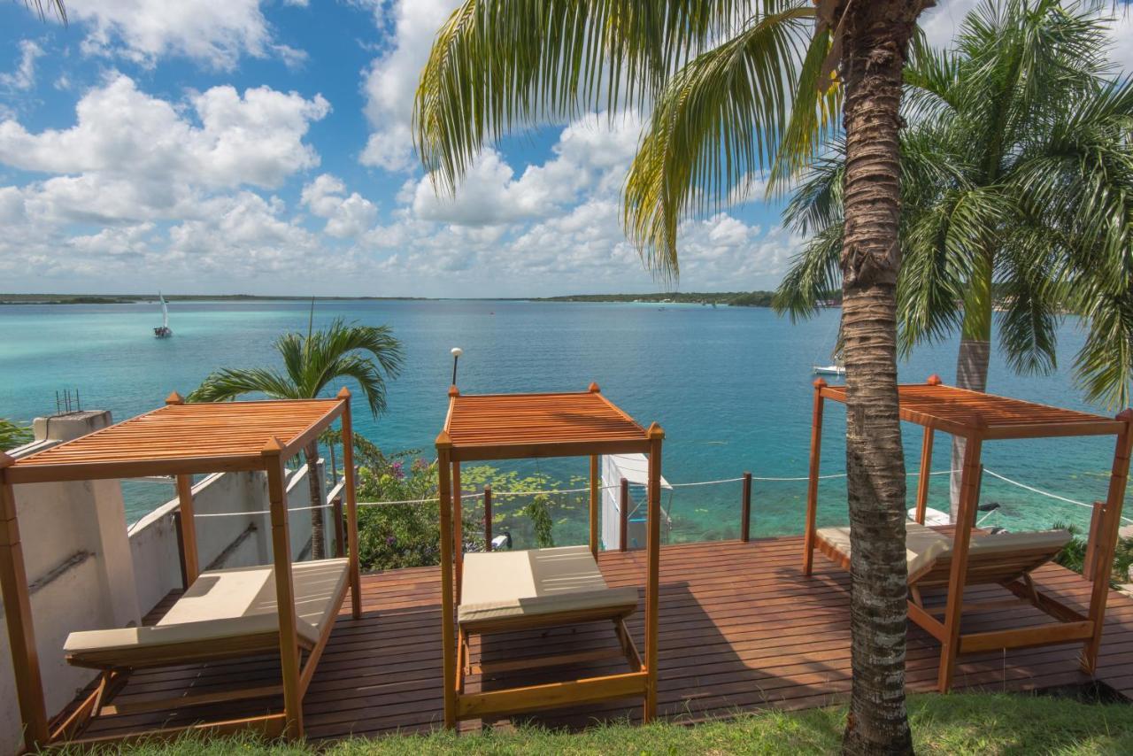 Hotel Villa Esmeralda Bacalar Exterior foto